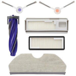 �i�[���� Freo X Plus �p �T�C�h�u���V�A�}�C�N���t�@�C�o�[���b�v�A�t�B���^�[�A�t���[�e�B���O�u���V�A�_�X�g�o�b�N �����p�[�c5�_�Z�b�g �݊��i �y����E���� ���͂��s�z