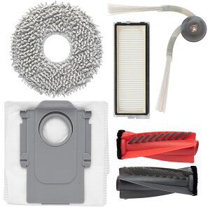 ���{���b�N Qrevo C / Qrevo Curv / Qrevo CurvC�p �T�C�h�u���VN2�A���C���u���VN�A�G�A�t�B���^�[N�A���p�b�NC�A�ی`���b�v�N���XB �����p�[�c 5�_�Z�b�g �݊��i