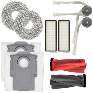 ���{���b�N Qrevo C / Qrevo Curv / Qrevo CurvC�p �T�C�h�u���VN2�A���C���u���VN�A�G�A�t�B���^�[N�A���p�b�NC�A�ی`���b�v�N���XB �����p�[�c 9�_�Z�b�g �݊��i