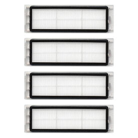 ロボロック S6 / S5 シリーズ ロボット掃除機用 エアフィルター 互換品 4個