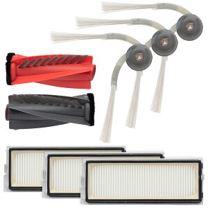 ���{���b�N Qrevo C / Qrevo Curv / Qrevo CurvC�p �T�C�h�u���VN2�A���C���u���VN�A�G�A�t�B���^�[N �����p�[�c 7�_�Z�b�g �݊��i