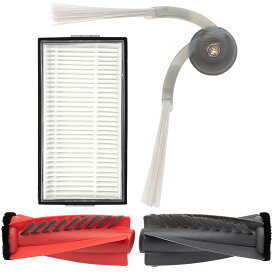 ロボロック Saros 10R用 サイドブラシN2、メインブラシN、エアフィルターK 交換パーツ 3点セット 互換品