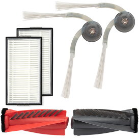 ロボロック Saros 10R用 サイドブラシN2、メインブラシN、エアフィルターK 交換パーツ 5点セット 互換品