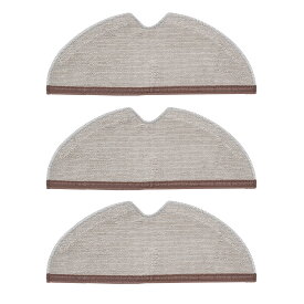 ロボロック S6 / S5 / Q5 / Q7 / Q8 シリーズ ロボット掃除機用 モップクロス 互換品 3枚