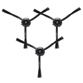 ロボロック S8 Pro Ultra / Q Revo / S7 /S6 / S5 / Q7 / Q5シリーズ 用 サイドブラシ ブラック 互換品 3個
