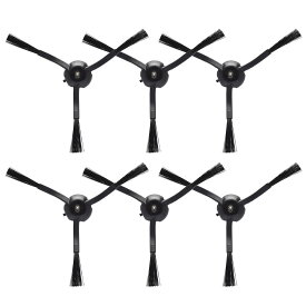ロボロック S8 Pro Ultra / Q Revo / S7 /S6 / S5 / Q7 / Q5シリーズ 用 サイドブラシ ブラック 互換品 6個