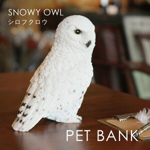 PET BANK �y�b�g�o���N SNOWY OWL �V���t�N���E | �t�N���E / �� / ������ / �I�u�W�F / �u�� / ���� / �C���e���A / �M�t�g / magnet / �}�O�l�b�g�y����E���� ���͂��s�z