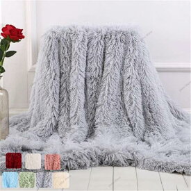 掛け毛布 マルチクロス 毛足の長いマット 背景毛布 寝具 洗濯可能 冷房対策 ふわふわ インテリア 四季兼用
