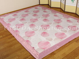 ピダン丸ラメ カーペット 3帖（200×270cm）ラグ