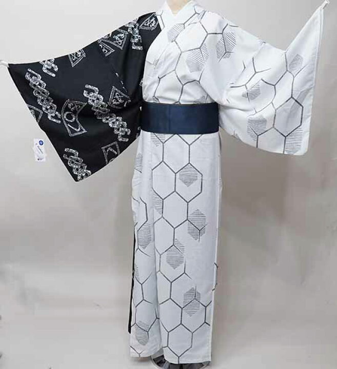 楽天市場】浴衣 単品 仕立て上がり 男性用 半身仕立て CooPass  