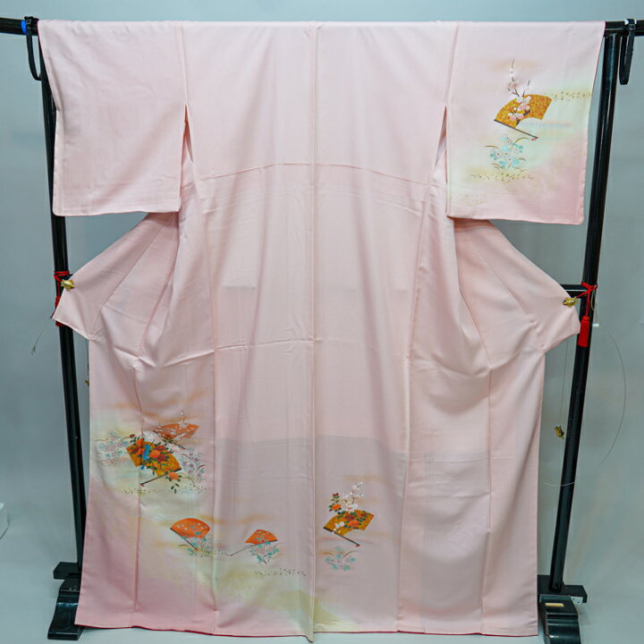楽天市場】訪問着 仕立て上がり 正絹 京友禅 手描き染め 着物 単品 