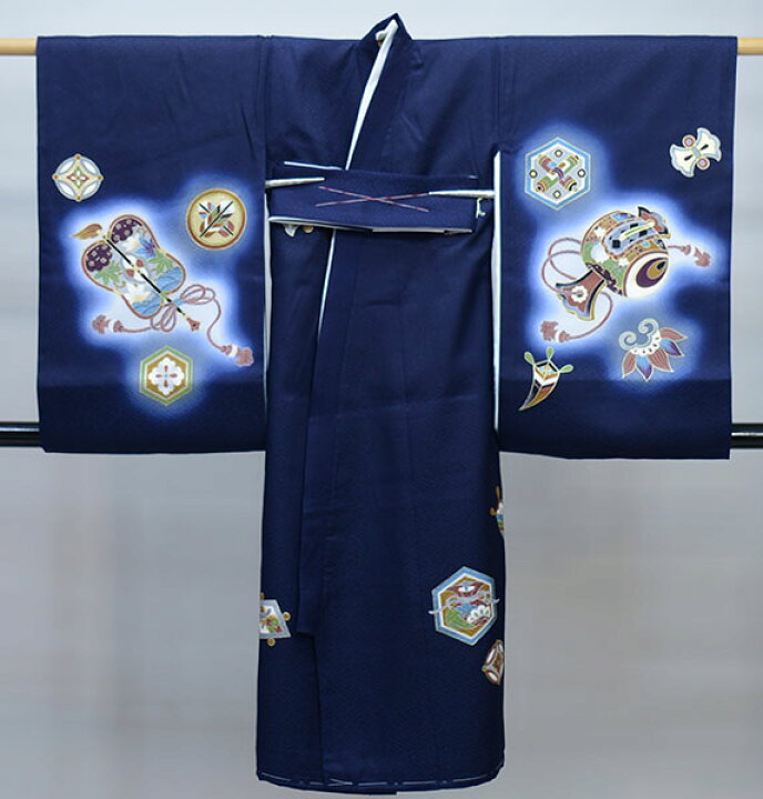 楽天市場】お宮参り 産着 のしめ 男児 男の子 正絹 綸子 豪華絢爛 金 