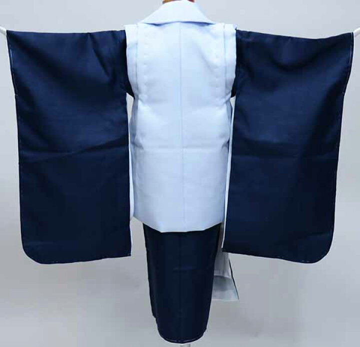 楽天市場】七五三 三歳 男児 被布着物フルセット 刺繍小紋柄 祝着 三才 