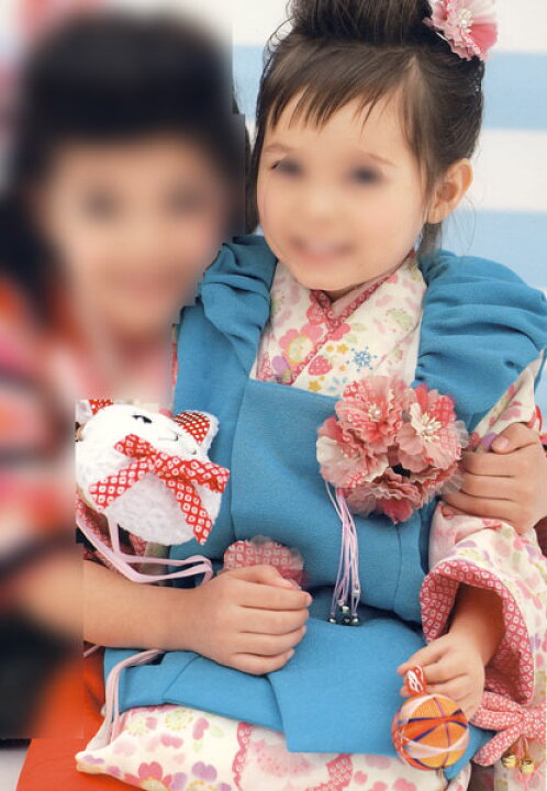 楽天市場】七五三 三歳 3才 3歳 三才 女児 被布 祝着 着物セット JAPAN 