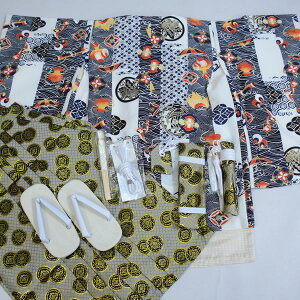 七五三 5歳 5才 五歳 五才 男の子 男児 祝着 羽織着物袴フルセット 直し不要108〜115cm限定 紋袴 紋入れ可 草履サイズ変更可 新品(株)安田屋 NO21236