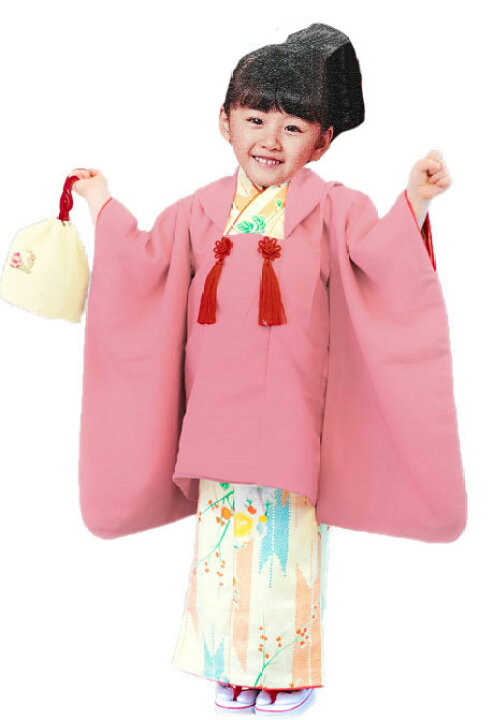 楽天市場】七五三 3才 3歳 三才 女児 女の子 被布 着物セット 道行 