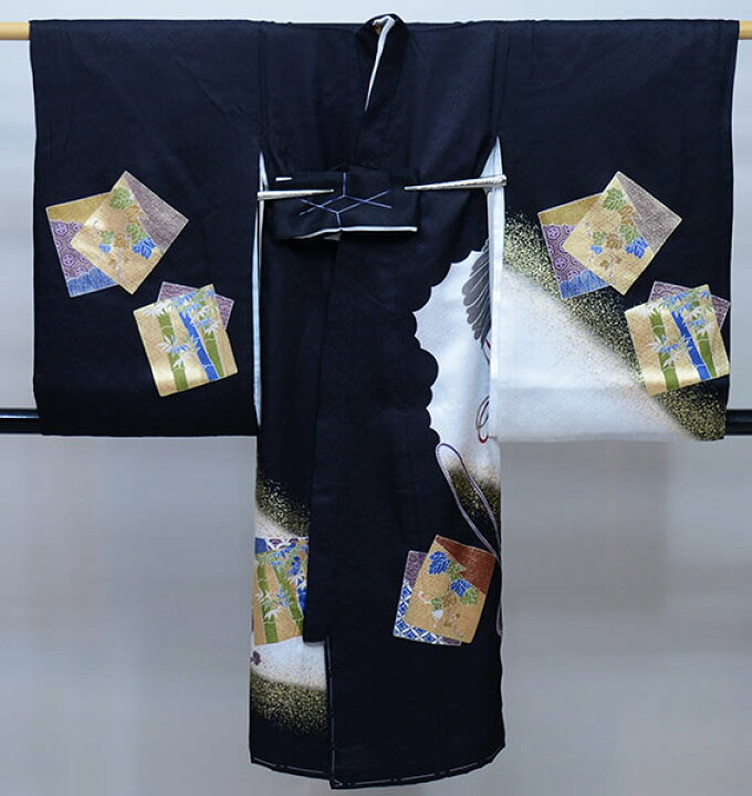楽天市場】お宮参り 産着 のしめ 男児 男の子 正絹 綸子 豪華絢爛 金 