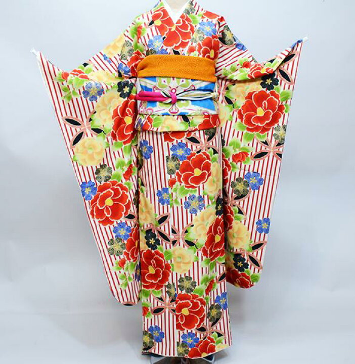 楽天市場】振袖・帯・襦袢 3点セット 成人式 結納 結婚式 新品（株 