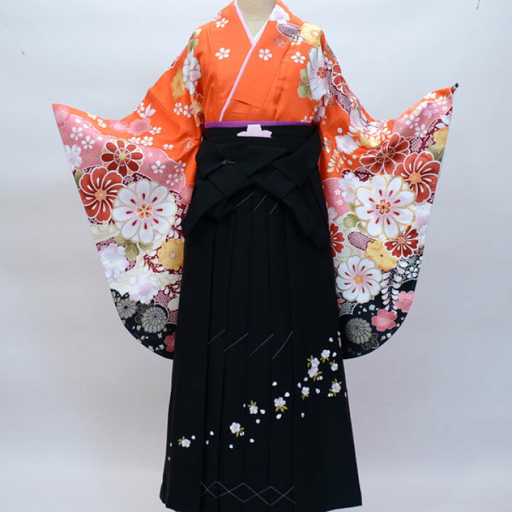 二尺袖 着物 袴フルセット From KYOTO 卒業式にどうぞ 新品（株）安田 