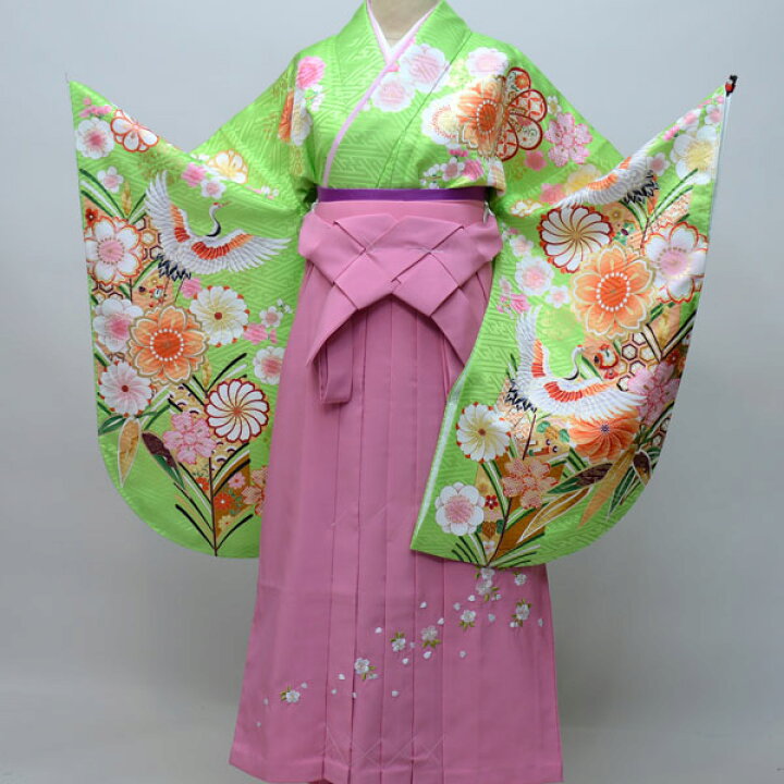 楽天市場】二尺袖 着物 袴フルセット From KYOTO 袴変更可能 卒業式に 