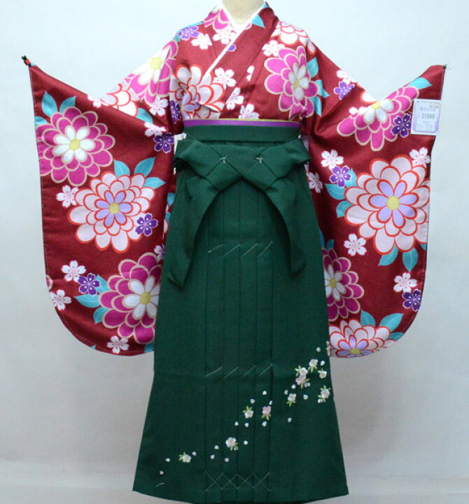 楽天市場】二尺袖 着物 袴フルセット ジュニア用へ直し144cm〜150cm 