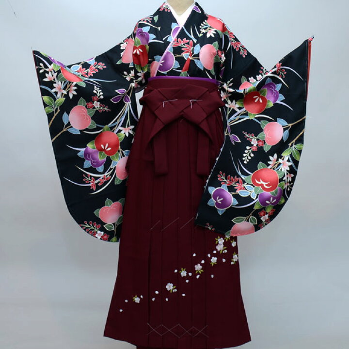 楽天市場】着物袴セット ジュニア用へ直し135cm〜143cm 袴変更可能  