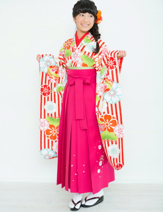 楽天市場】着物袴セット ジュニア用 145cm〜154cm 着物ブランド：小町  