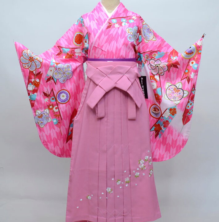 楽天市場】二尺袖着物袴フルセット From KYOTO 着物丈は着付けし易い  