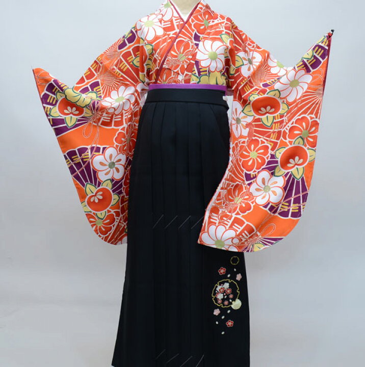 楽天市場】着物袴セット ジュニア用へ直し135cm〜143cm 夢千代 卒業式  