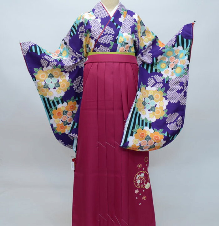 楽天市場】着物袴セット ジュニア用へ直し135cm〜143cm 夢千代 卒業式  