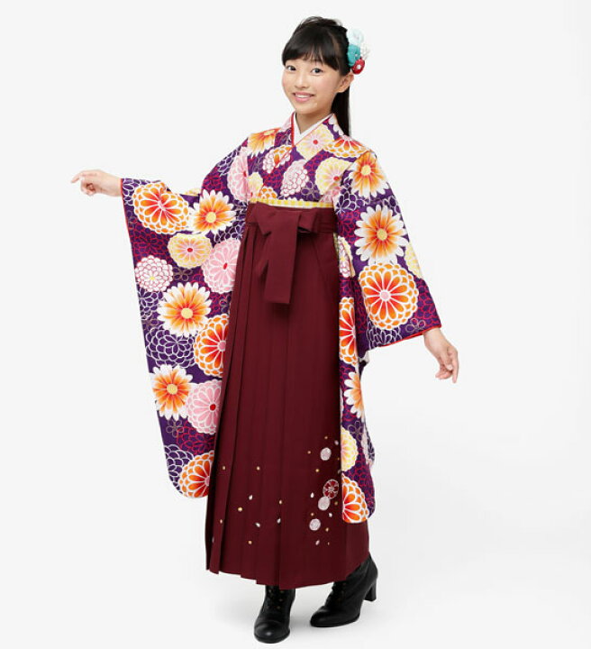 楽天市場】着物袴セット ジュニア用 145cm〜154cm 小町 卒業式にどうぞ 