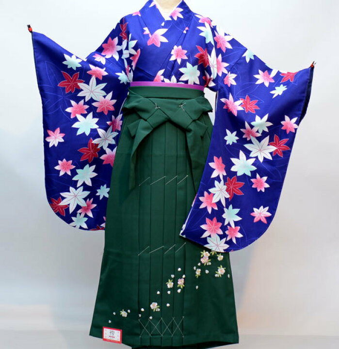 楽天市場】着物袴セット ジュニア用へ直し135cm〜143cm 百花斉放 新品 