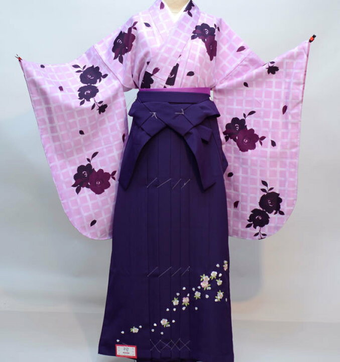 楽天市場】二尺袖 着物 袴フルセット 百花繚乱 袴変更可能 着物丈は 