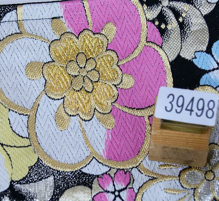 楽天市場】袋帯 正絹 西陣織 花文庫 作り帯 結び帯 着付け不要 新品  