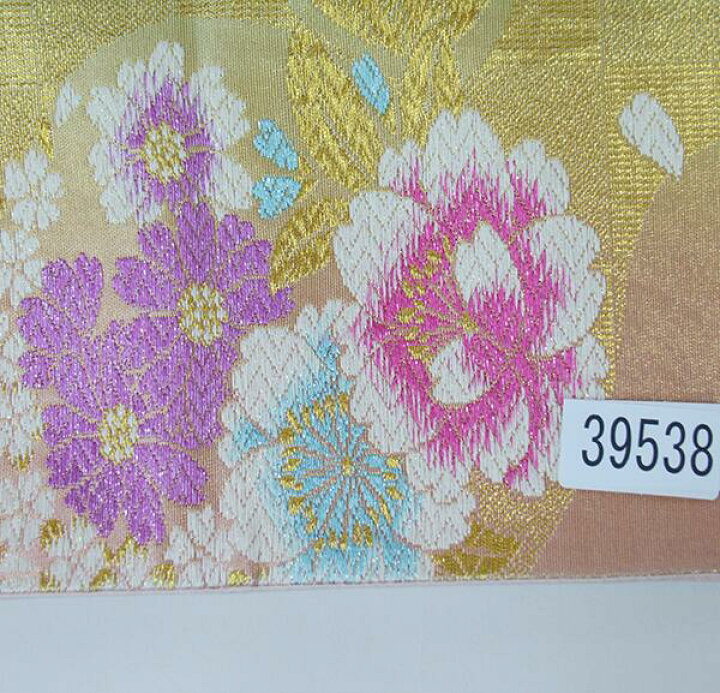 楽天市場】袋帯 正絹 西陣織 花文庫 作り帯 結び帯 着付け不要 新品  