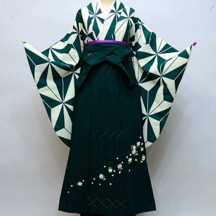 楽天市場】着物 袴セット ジュニア用へ直し 135cm〜150cm 幾何学模様 