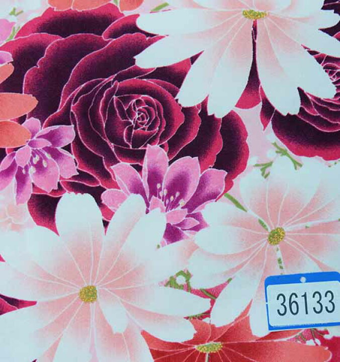楽天市場】着物袴セット ジュニア用へ直し 135cm～150cm 百花繚乱 バラ 