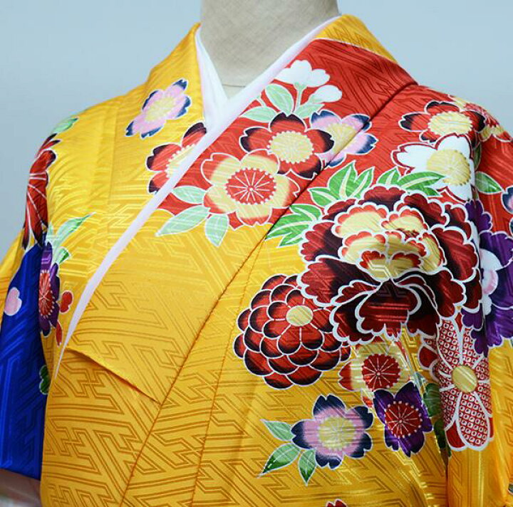 楽天市場】二尺袖着物 単品 仕立て上がり From KYOTO 着物丈は着付けし 
