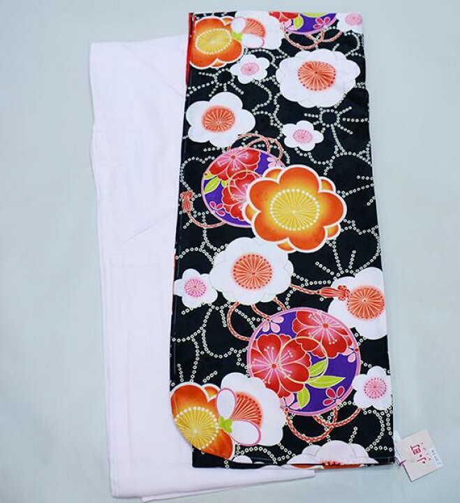 楽天市場】二尺袖着物 ジュニア用 着物+長襦袢 2点セット 145cm～154cm 