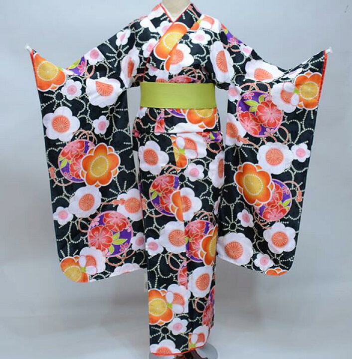 楽天市場】二尺袖着物 ジュニア用 着物+長襦袢 2点セット 145cm～154cm 