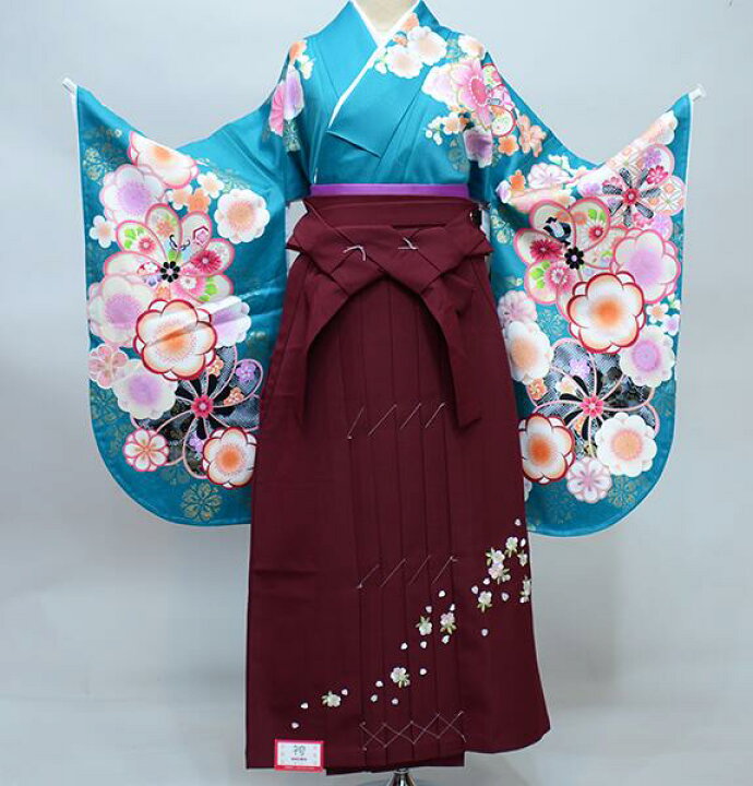 楽天市場】二尺袖 着物 袴フルセット From KYOTO 着物丈は着付けし易い 