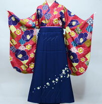 楽天市場】ショート丈（カラーレッド）（着物セット｜和服 
