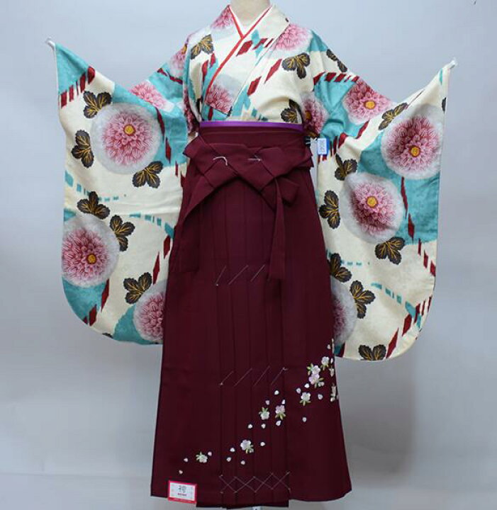 楽天市場】二尺袖 着物 袴フルセット 豪華絢爛 着物丈はショート丈 袴 