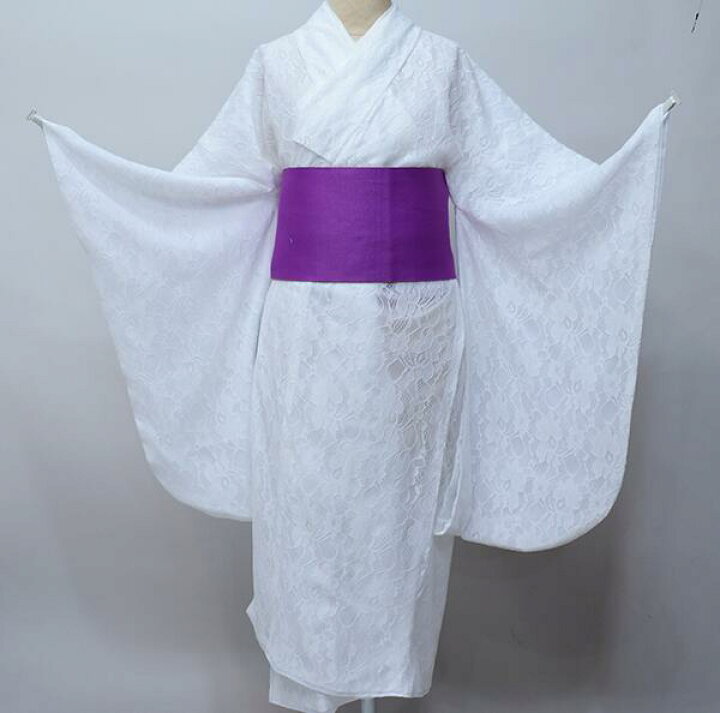 楽天市場】二尺袖着物 単品 仕立て上がり 総レース 着物丈は着付けし 