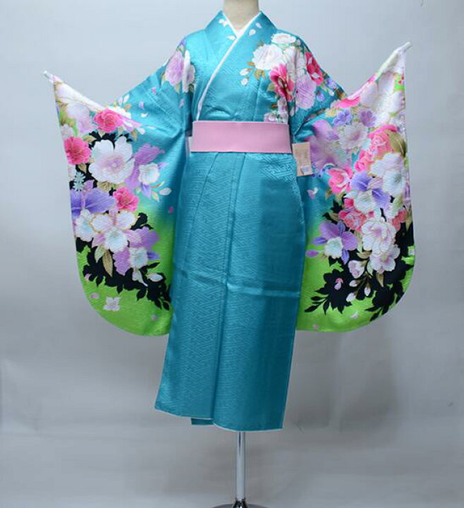 楽天市場】二尺袖着物 単品 仕立て上がり From KYOTO 着物丈は着付けし 