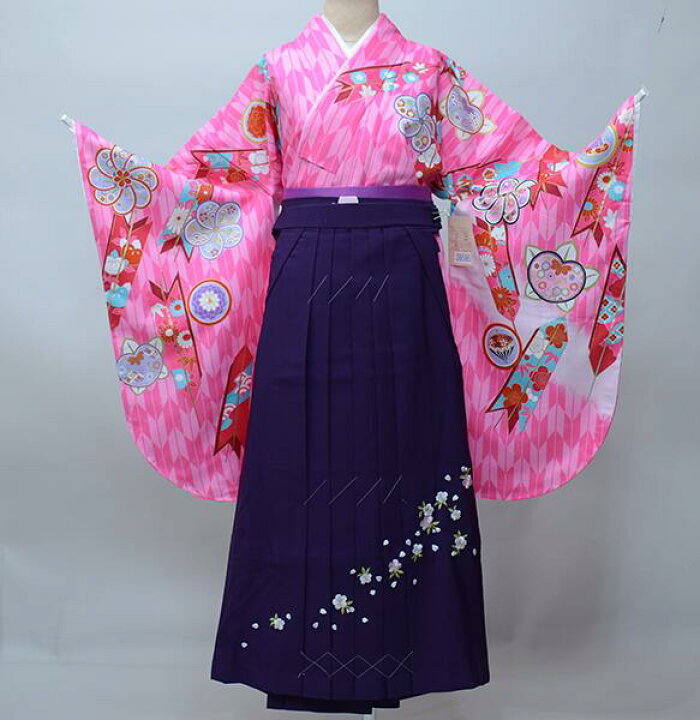楽天市場】二尺袖 着物 袴フルセット From KYOTO 着物丈は着付けし易い 