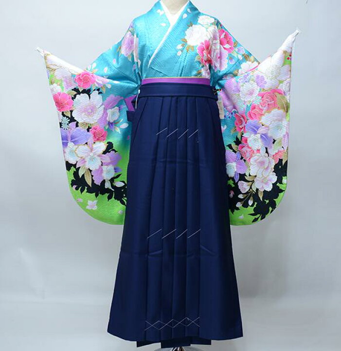 楽天市場】二尺袖 着物 袴フルセット From KYOTO 着物丈は着付けし易い  
