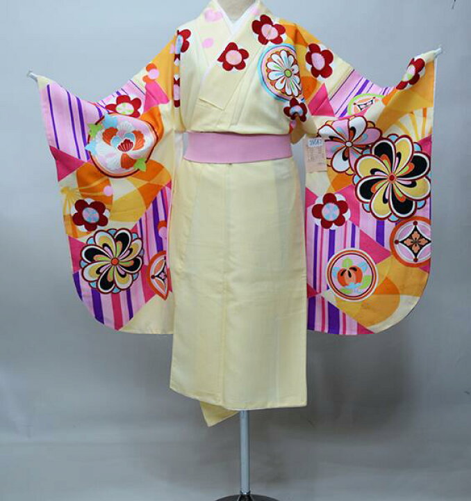 楽天市場】二尺袖着物 単品 仕立て上がり From KYOTO 着物丈は着付けし 