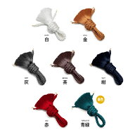 羽織紐 成人用 紳士用 レーヨン素材 7種類から1点選べます レターパック便可 新品（株）安田屋 NO241009