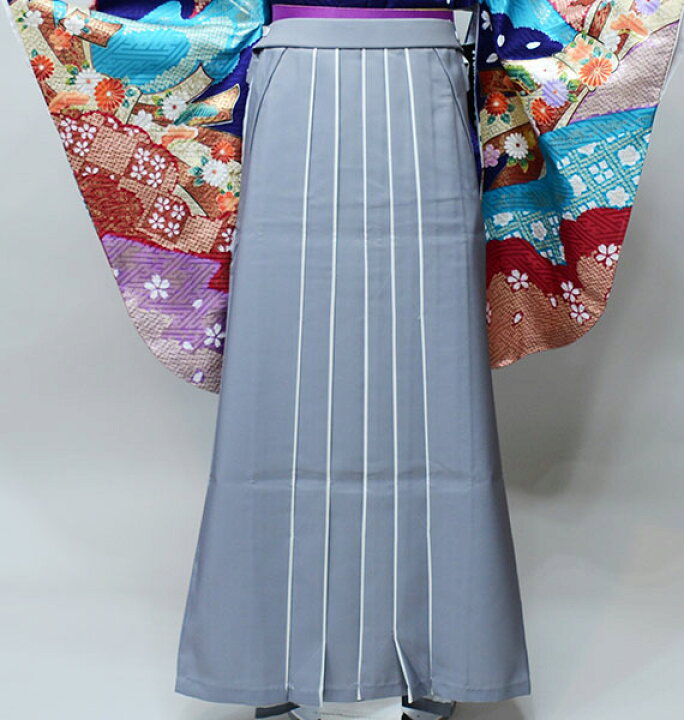 楽天市場】袴 単品 無地袴 バイカラー 女性用 行灯袴 ヘラあり 二色 